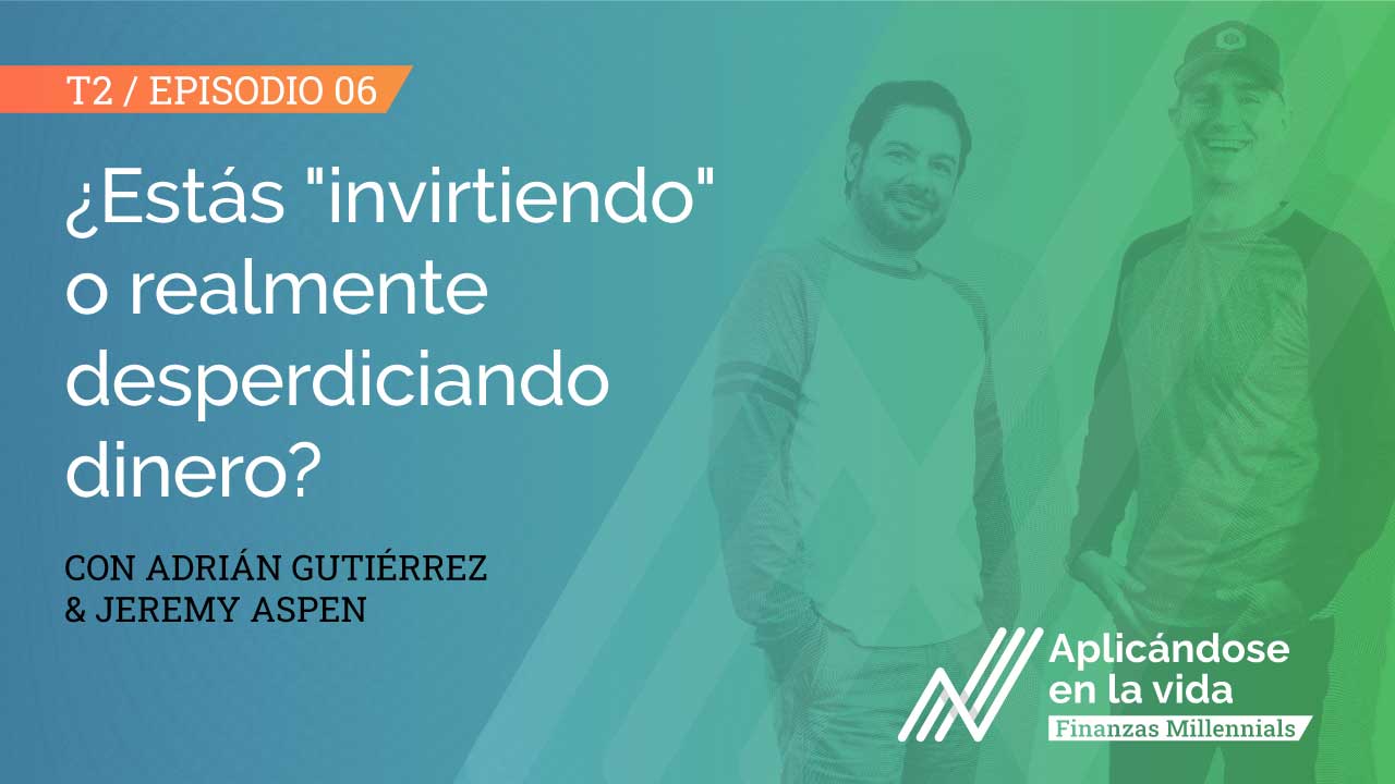 Muchas veces creemos estar invirtiendo cuando en realidad estamos perdiendo dinero.